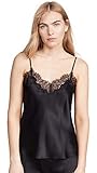 Journelle Women's Charlotte Camisole Tank Top in Black, Size Medium