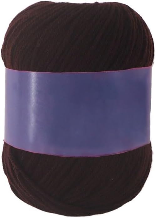 5 Rolls 50g 3-Ply Cotton Yarn for Crocheting Hand Knitting Blend(22)
