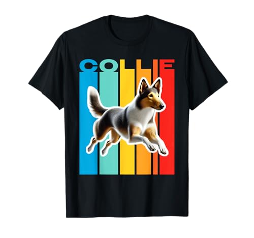 Colorful Smooth Collie T-Shirt
