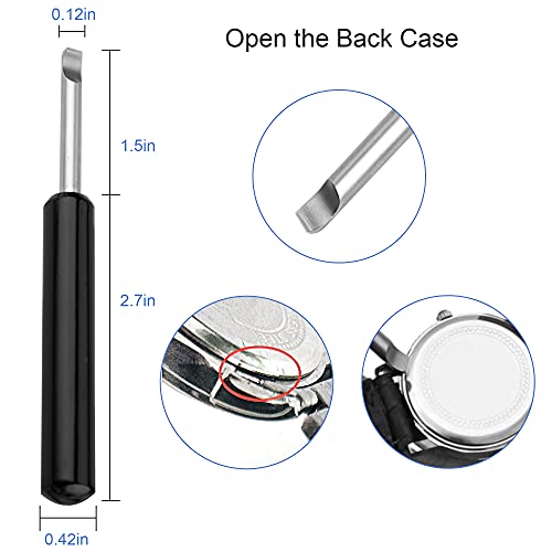 Watch Replacement Tool Kit Professional Spring Bar Tool Set, 210PCS Watch Link/Strap/Band/Battery/Pin Replace Kit, Watch Fixing/Adjustment Tool Kit with Carrying Case and Instruction Manual - Thumbnail 6