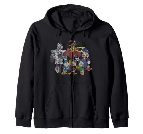 Sweat Duck Tales Disney à fermeture éclair le cadeau idéal pour fan