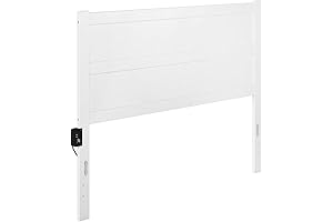 AFI NoHo Queen Headboard in White: Modern Comfort and Style