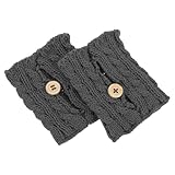 NOLITOY 2 Stück Gestrickte Becherhüllen Hitzebeständig Wiederverwendbar Universelle Kaffeetassenschutz für Heiße und Kalte Getränke Geeignet für Zuhause und Büro