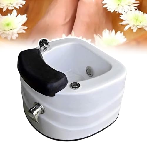 Bañera portátil para spa de pies con masaje y control temperatura