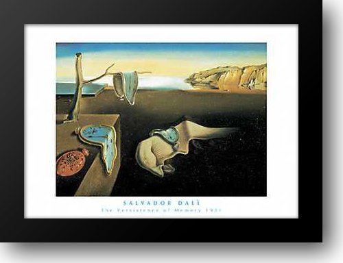 Amazon.com: Salvador Dali Framed Art Print 32x24 