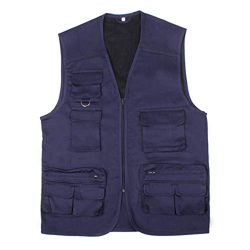 MISEMIYA - GILET DI LAVORO MULTI-TASCHE UNIFORME