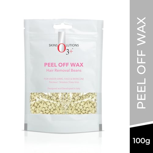 Image of O3+ Peel Off Brazilian Wax For Easy Hair Removal On Sensitive Skin | 100 g