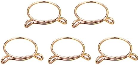 sourcing map Fuel Line Hose Clips, 5pcs 40mm ID Fit 41.5-42mm OD Hose ...