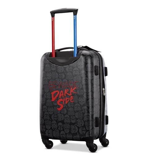 American Tourister Star Wars Mala rígida com rodas giratórias, Claro vs escuro, Carry-On 21-Inch, St
