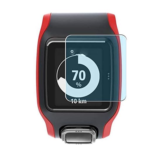 Vaxson 3-pack anti-blått ljus skärmskydd, kompatibelt med TomTom Runner Cardio, TPU Guard filmskydd klistermärke [INTE härdat glasfodral]