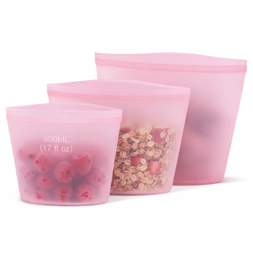 Rebagz Reusable Silicone Food Storage Bags