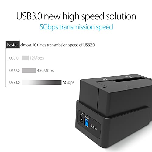 Caja externa para disco duro 2.5 y 3.5 USB 3.0 SATA miniatura 2