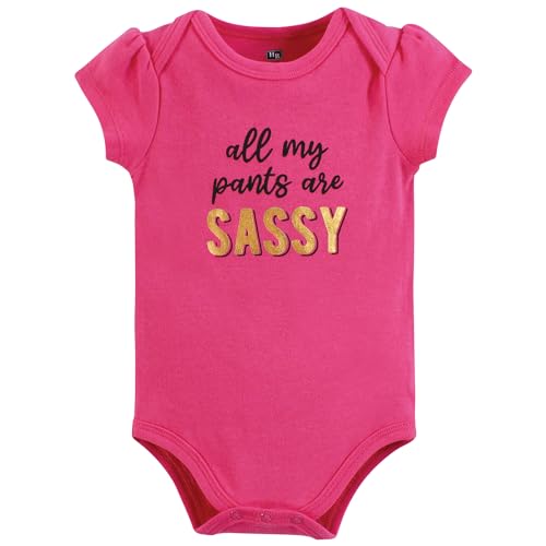 Image of Hudson Baby Unisex Baby Cotton Bodysuit, Pant and Shoe Set