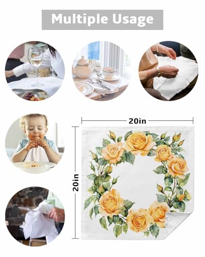 Set de 4 Servilletas de Tela Primavera 20x20 Pulgadas miniatura 4