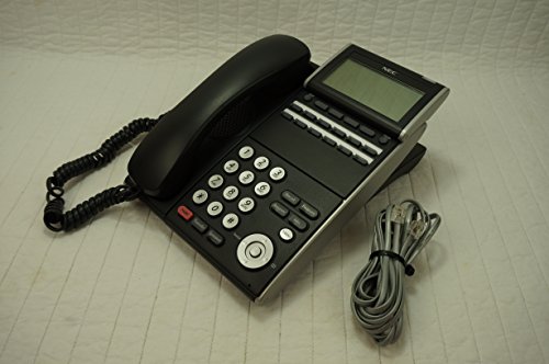 Teléfono digital con display NEC DTL-12D-1 negro miniatura 1