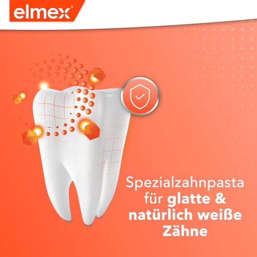 elmex Zahnpasta Intensivreinigung 50 ml – speziell für glatte und natürlich weiße Zähne – verlängert den Effekt einer professionellen Zahnreinigung – Bild 5