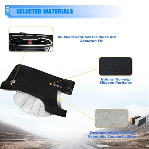 Funda interior para el salpicadero del coche Cruze 2012 protector panel solar 2