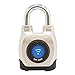 Price comparison product image eGeeTouch 4th GEN. Outdoor Smart Padlock, Weatherproof, Rugged Design for Commercial use, Bluetooth + NFC (Short Shackle)
