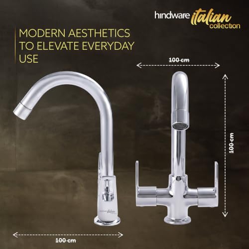 Hindware Aspiro F570014CP Centre Hole Basin Mixer 1 Count - Image 4