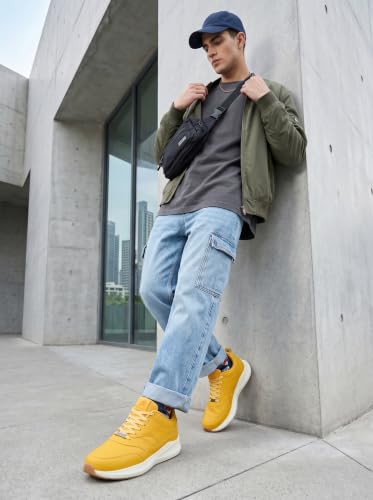 Image of OFF LIMITS Stussy (Memory Tech) Casual Sneakers for Men with Memory Foam Insock, Synthetic Upper and Phylon /TPR Sole, Stylish Lace-Up Shoes Outings