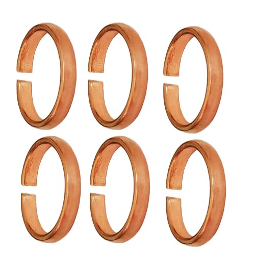 Buy MHE Pure Copper Health Beneficial Adjustable Size Comfort Fit Tamba Fingers Rings Copper