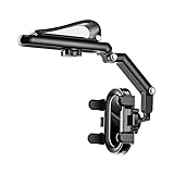 Multi Function Sun Visor Phone Holder for Car with 1080 Rotation Phone Clip, Rotatable and Retractable Car Phone Holder, 360 Universal Adjustable Car Mount for All phones (Upgrade Version)