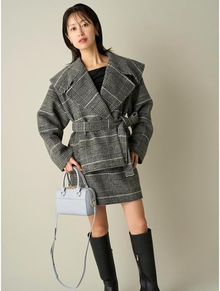 Amazon.co.jp: [セルフォード] ビックカラーショートコート CWFC245008