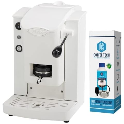 Faber Kaffeemaschine Slot Plast für 44 mm Pads Bianco Cover