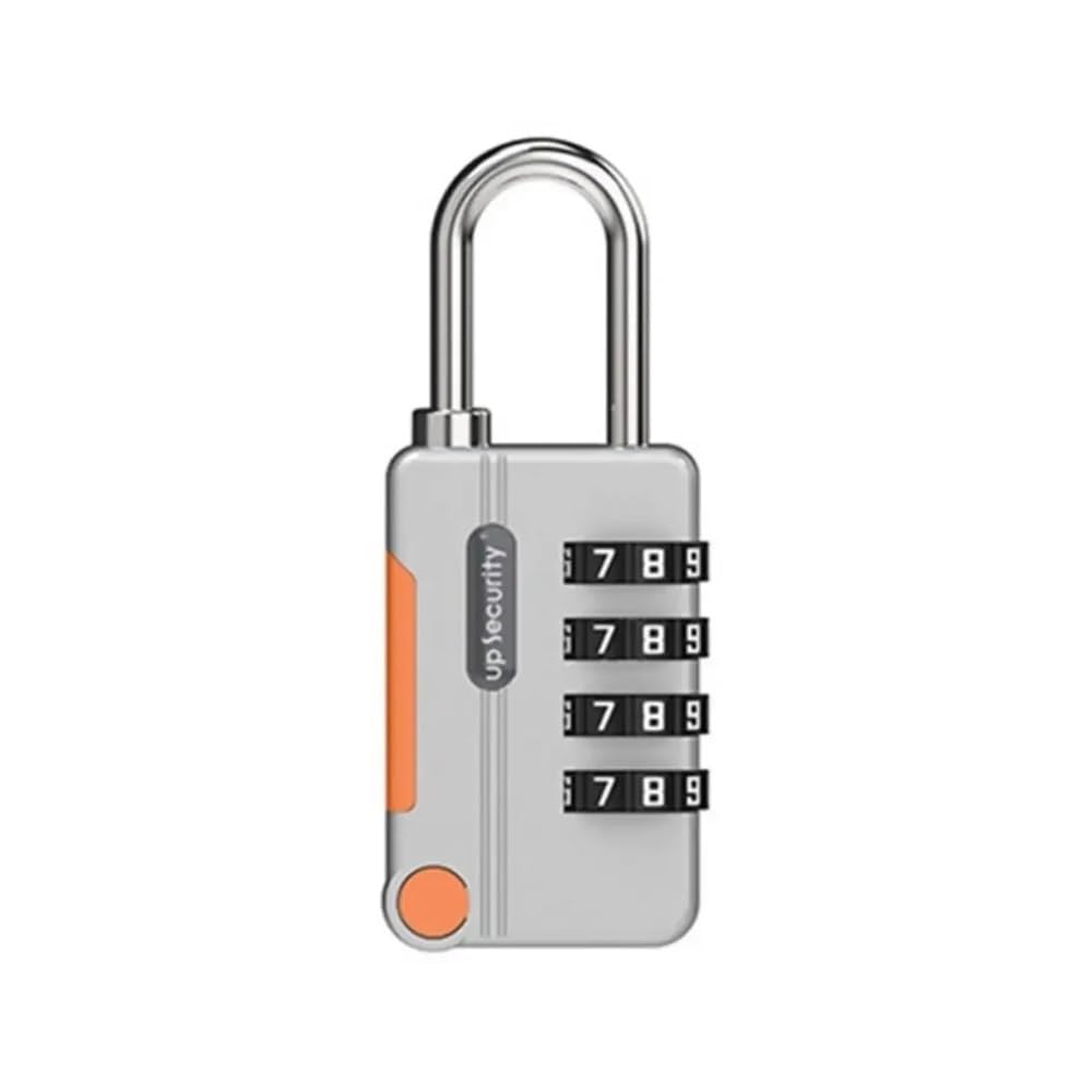 Gnyvzxplq Seize If Grey Suitcase Locks, Keyless 4 Digit Combination Lock Theft Zinc Alloy Multicolor For Travel Luggage(Seize If Grey)