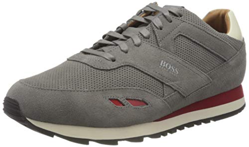 Boss Parkour_Runn_sdpf2, Zapatillas Hombre, Medium Grey30, 39 EU
