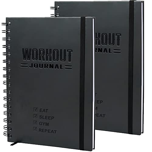 Nextnoid Hardcover Fitness Planner Workout Journal for Men & Women