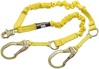 Lanyard, 2 Leg, Nylon, Yellow