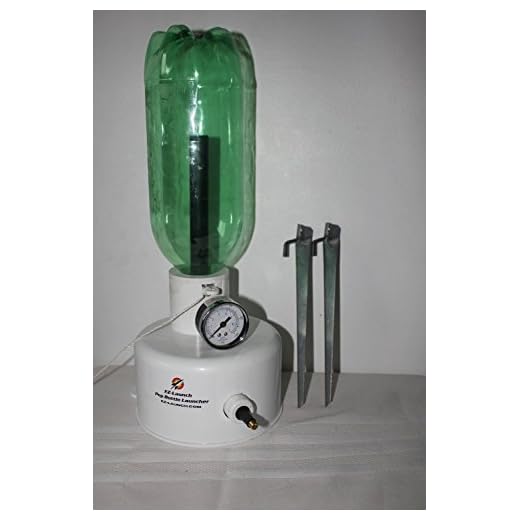 EZ-Launch Bottle Rocket Launcher with Pressure Gauge