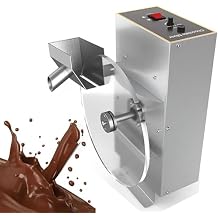 Chocolate Melter Pot Heater,Commercial Electric Melting Mixer Machine,Chocolate Coating Moulding Wheel Mixer Maker,Heated Chocolate Depositing Machine