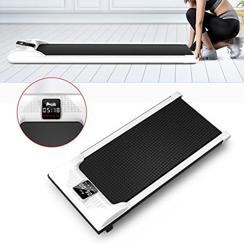 Under Desk Treadmill, Electric Walking Pad W/LED Display Screen, Slim Walking Running Jogging Machine for Home Office Exercise