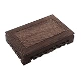 Estable y seguro: el diseño de base cuadrada que su bonsái de piedra permanezca estable y con un soporte seguro, soporte para macetas, soporte para plantas pequeñas