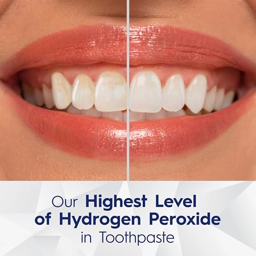 Image of Crest 3D White Brilliance Pro Ultra White Teeth Whitening Toothpaste, 3.8 oz, Anticavity Fluoride Toothpaste, 4% Hydrogen Peroxide, Active Whitening Protection