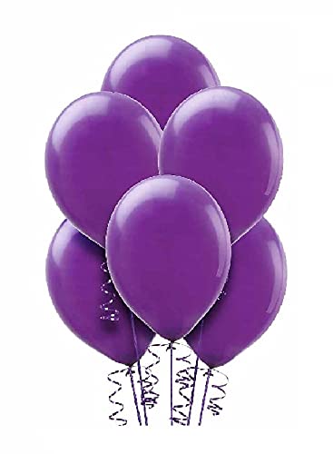 Jindal Party Products HD Metallic Finish Balloons For Birthday/Anniversary Party Decoration (Purple) Pack of 50 - Image 8 thumbnail