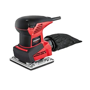 Lixadeira Orbital De 1/4 de Lixa, Mondial, Vermelho, 250W, 110V - FLO-02