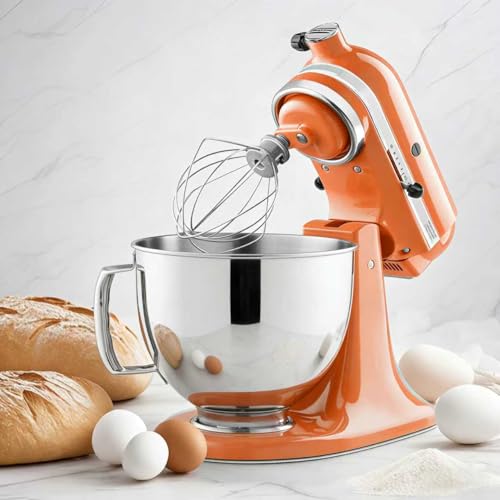 Tazón Mezclador Acero Inoxidable 5QT con Asa Compatible KitchenAid miniatura 2