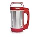 H.Koenig MXC18 Soup Maker Chauffant 1.1L 850W Inox, Blender Multifonctions Chauffant professionnel, Fonction mixage, 2 Programmes de cuisson Soupe/Compote et cuisson à l'eau, smoothies, milkshake