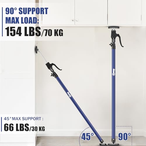 XINQIAO Cabinet Jacks for Installing Cabinets, Heavy Duty Third Hand Tools Adjustable Support Pole from 49.2 in to 114.2 in, 1 PC by XINQIAO - Image 4