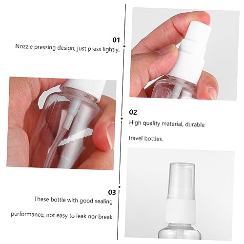 Beaupretty 10 Pçs Frasco De Spray Pulverizador De Névoa Fina Frasco De Fragrância Portátil Para Viag
