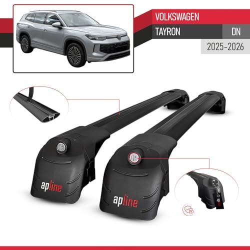 Barres de toit Tayron 2025 résoud le manque de place en voiture