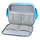 Annmore Tasche kompatibel mit TIMIO Starter Kit, mit Netztaschen für 4 Satz 20 Discs, Blau