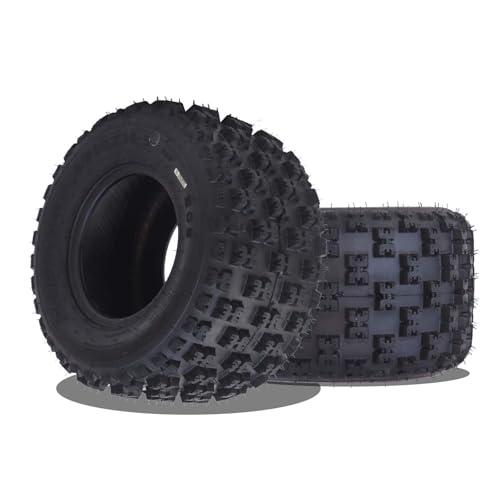 20x10-9 ATV Tire 6PR ATV/UTV Tires All-Terrain Tires Mud/Trail Tires Set of 2