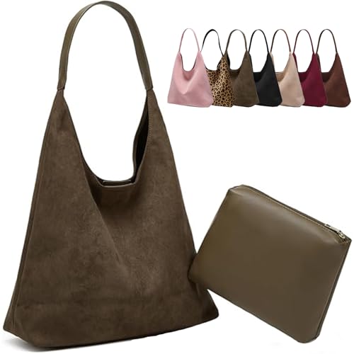 Gipvv Boho Slouchy Suede Tote