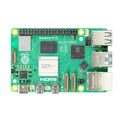 Image of Official Raspberry Pi 5 Model B 1GB RAM | 2.4GHz Quad-Core Cortex-A76 CPU, VideoCore VII GPU, Dual 4K HDMI Output, High-Speed SBC for DIY Projects, Embedded Systems, Industrial & IoT Applications