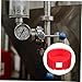 GANAZONO 4pcs Protector Covers for Oxygen Acetylene Pressure Gauges Shockproof Regulator Sleeves with Vibration Reduction Gauge Protectors for Industrial and Construction Use
