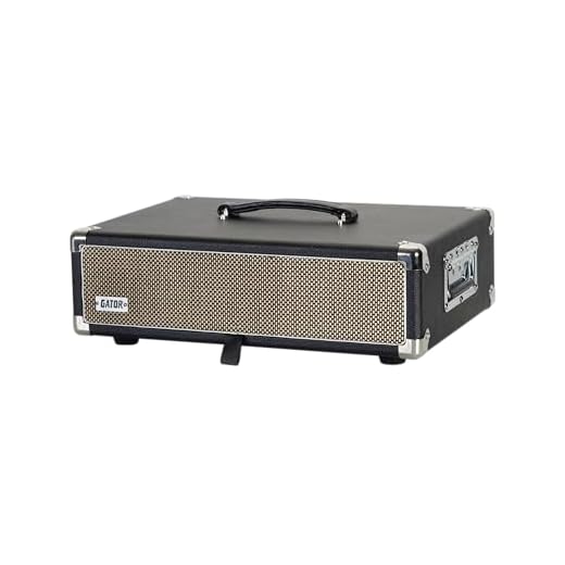 Gator Cases Retro Series Rack Vintage para Amplificador; 2U Negro (GR-RETRORACK-2BK)